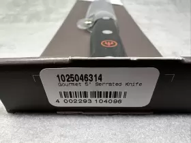1025046314 WUSTHOF CUTLERY Gourmet Utility Knife Serrated #2