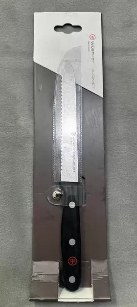 1025046314 WUSTHOF CUTLERY Gourmet Utility Knife Serrated