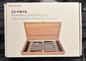 1069511002 WUSTHOF CUTLERY Mignon Carving Steak Knife Set Box