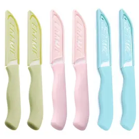 605182629317 WWZJ Pack Ceramic Paring Knife Cover Knives