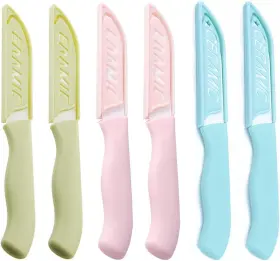 SY-12N WWZJ Pack Ceramic Paring Knife Cover Knives Fruit