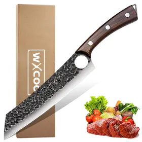 OT-408-B WXCOO Forged Chef Knife Meat Vegetables Cleaver Tang