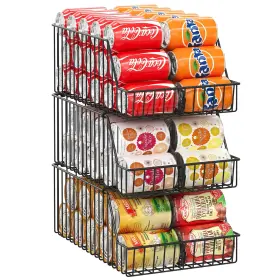 B0F43ZPJDY X-COSRACK Pack Storage Organizer Pantry Stackble