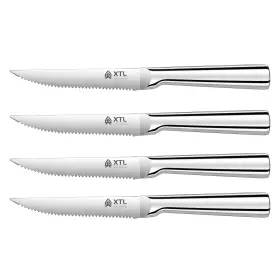 TZQ2269 XIAOTIANLAI Serrated Steak Knives Set Steel Tang