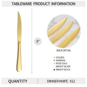974417200268 XINGJIAKE Steak Knives Set #2