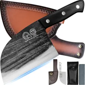 XYJ81938-12022 XYJ Serbian Chef Knife Handmade Forged