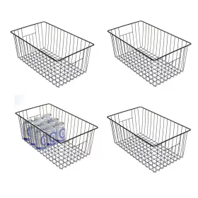 B0BFDPLSMB Y.Z.BROS Freezer Storage Baskets Refrigerator Wire