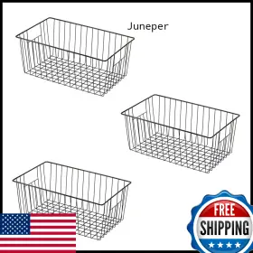 B0CKHGSWX9 Y.Z.BROS Wire Freezer Storage Baskets Handles