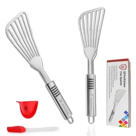 YKKUFS201801MAIN2 YK GDYORKITCHEN Fish Spatula Steel Slip