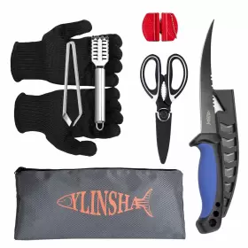 786902792099 YLINSHA Fishing Knife Fish Cleaning Set Scale