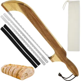 20005442501 YMKWZ Bread Knife Homemade Bow Slicer Ergonomic