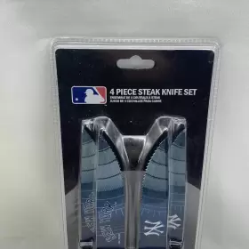 SKMLB19 YORK Yankees Steak Knife Set Mlb Box Tsv Baseball #2