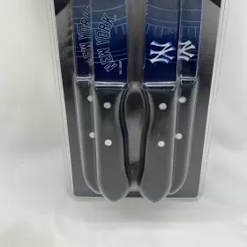 SKMLB19 YORK Yankees Steak Knife Set Mlb Box Tsv Baseball #3