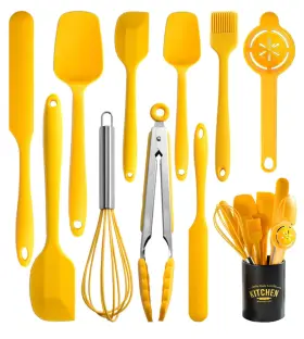 766939649733 YUNWUCLOUD Silicone Spatula Set Kitchen Utensils