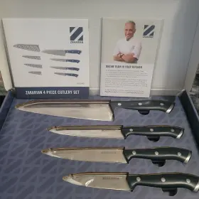 K52140 ZAKARIAN Knife Set Sheaths Storage Box