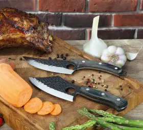 M070859 ZASSENHAUS Farmer Chefs Knife Handmade Blade Steel #3
