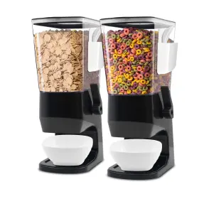 B0DSTWQ3QW ZEADESIGN Cereal Dispenser Set Food Storage Bowls
