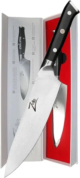 820103115315 ZELITE INFINITY Damascus Chef Knife Kitchen