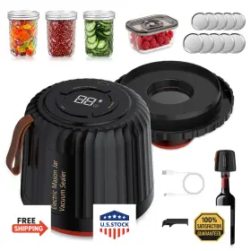 B0DRYPGRPS ZENTONG INFI Electric Mason Jar Vacuum Sealer Kit