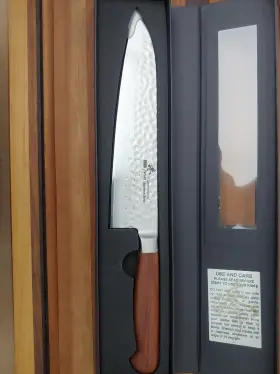 GD10P ZHEN Damascus Steel Gyuto Chefs Knife