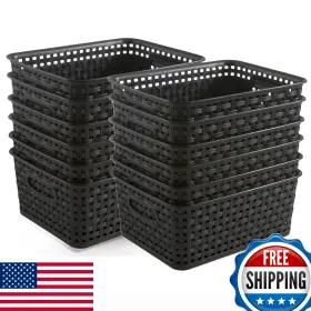 B0C2CQ8QQP ZHENFAN Weave Storage Baskets Organizer Kitchen