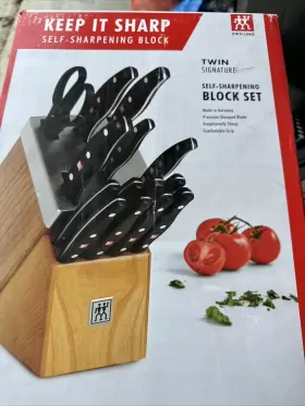 1022890 ZWILLING J.A. HENCKELS Twin Knife Set Block