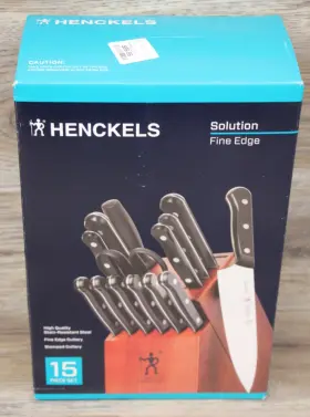 17550015 ZWILLING J.A. HENCKELS Solution Knife Wood Block Set
