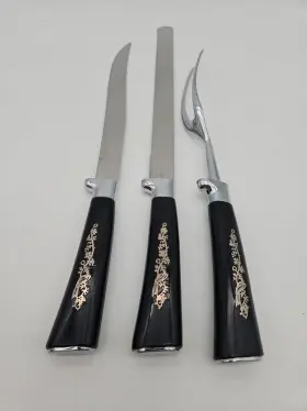 327-12 ZWILLING J.A. HENCKELS Solingen Carving Knife Fork