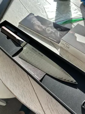 38261-263 ZWILLING J.A. HENCKELS Bob Kramer Meiji Chefs Knife