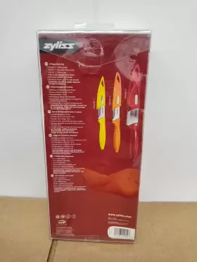 E9200050U ZYLISS Knife Set Blade Covers Paring Serrated Steel #2