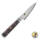 MIYABI 5000MCD67 Petty Knife 90mm Damascus Steel Maple Handle Handmade Japan