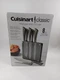Cuisinart Classic Stainless Steel 8-Piece Cutlery Set Magnetic Block Acrylic Sid