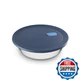 Tupperware Voila Glass Round Food Storage &ndash; Airtight Baking Dish, 1.8 qt / 1.7 L