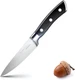 OAKSWARE Paring Knife, 4 Inch Small Kitchen Knife Ultra Sharp German Stainless S