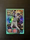 Ian Happ 2023 Topps Chrome Aqua Refractor /199 #102 SP Chicago Cubs All Star