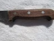 Vtg Forschner Co Victorinox 403-10 Curve Butcher Knife Switzerland Rosewood