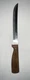 The All Americans 1776 Vintage 13.5" Butcher Knife 8" Blade Wood Handle USA