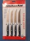 KitchenAid 4- Piece Hi Carbon Stainless Steel Knife Set In Package NOS