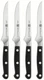 ZWILLING J.A. HENCKELS Pro 4 Pc Kitchen-Chef Steak Knife Set - Stainless Steel