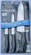 Crofton Chef's Collection Knife Armor 3 pc Set, Paring, Serrated Utility, & Chef