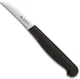 SPYDERCO Mini Paring Knife 2" Plain Wharncliffe Blk Polypropylene Handle K09PBK