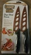Never Needs Sharpening COPPER KNIFE Stainless Steel 2 Pack TEKNO TEK 810 NEW