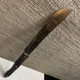 Cutco 1722 Butcher Knife Made in USA Vintage Black Swirl Handle Kitchen Utensil
