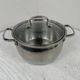 Belgique Tools Of The Trade Classique 3 Qt Stock Pot With Vented Glass Lid