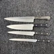 SET 4 ED WUSTHOF DREIZACKWERK Trident 4522/20cm, 4518/20cm, 4582/20cm, 4582/23cm