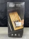 Joseph Joseph Elevate Steel Knives Bamboo Store 5-Piece Knife Set with in-Drawer