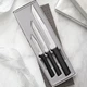 RADA CUTLERY G202 BLACK HANDLE HOUSEWARMING GIFT SET