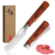 SENBON 440A Stainless Steel Super Sharp Japanese Pocket Folding Chef Knife Pe...