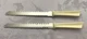2 VTG Quikut Quikkle Double Sided Knife 9.5&rdquo; Stainless Serrated Carver SlicerUSA