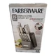 NEW Farberware 5308303 15 Piece Stainless Steel Cutlery Set with Edge Sharpener
